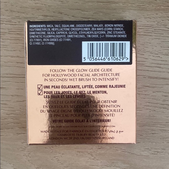 Charlotte Tilbury Glow Glide Highlighter- Gilded Glow- Full Size - Picture 3 of 3